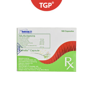 Rx: FERLETTE Vitamin B‑Complex + Lysine + Iron + Buclizine Capsule