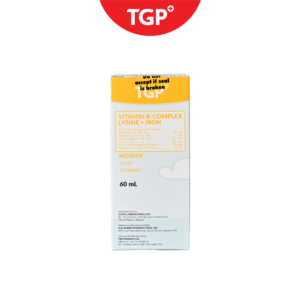 KIDZLUV Vitamin B‑Complex + Iron Syrup - 60ml - Image 3