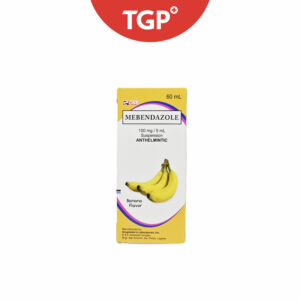 Rx: DBRL Mebendazole Suspension 100mg -60ml