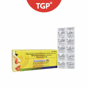 SYMDEX‑D Paracetamol + Phenylpropanolamine + Chlorpheniramine Maleate Tablet - 325mg/25mg/2mg-100pcs - Image 4