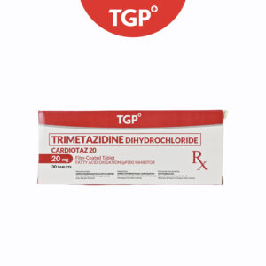 Rx : CARDIOTAZ Trimetazidine Film‑Coated Tablet - 20mg-1 Tablet Only - Image 2
