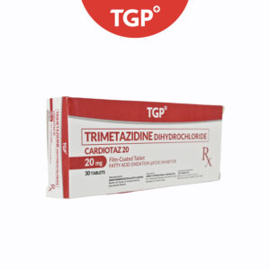 Rx : CARDIOTAZ Trimetazidine Film‑Coated Tablet - 20mg-1 Tablet Only - Image 3
