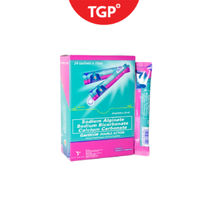 GAVISCON Sodium Alginate + Sodium Bicarbonate + Calcium Carbonate Double Action Sachet -10ml - 1pc