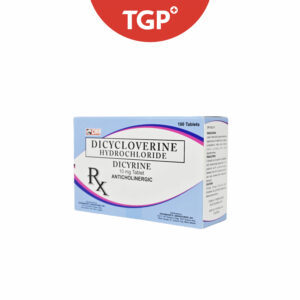 Rx: DICYRINE Dicycloverine Tablet - 10mg - Image 2