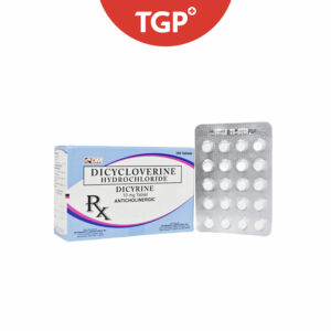 Rx: DICYRINE Dicycloverine Tablet - 10mg - Image 3