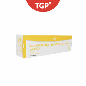Rx: BUCLICAP Multivitamins + Buclizine Hydrochloride + Iron Capsules - Image 2