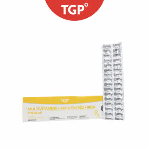 Rx: BUCLICAP Multivitamins + Buclizine Hydrochloride + Iron Capsules - Image 3
