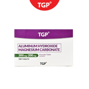 TGP Aluminum Hydroxide + Magnesium Hydroxide Chewable Tablets - 300 mg/200 mg-10pcs - Image 2