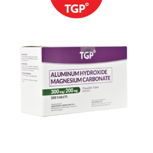 TGP Aluminum Hydroxide + Magnesium Hydroxide Chewable Tablets - 300 mg/200 mg-100pcs - Image 2
