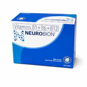 NEUROBION Vitamin B1 + B6 + B12 Tablet -100mg/200mg/200 mcg - 100pcs - Image 2