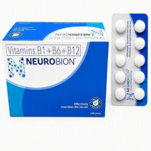 NEUROBION Vitamin B1 + B6 + B12 Tablet -100mg/200mg/200 mcg - 10pcs