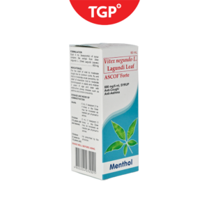 ASCOFFORTE Vitex negundo (Lagundi) + Menthol Syrup 600mg - 60ml - Image 2