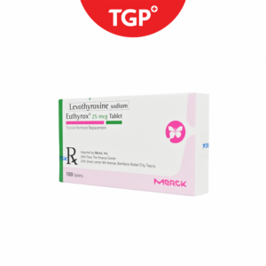 Rx: EUTHYROX Levothyroxine Sodium Tablet - 25mcg - One Tablet - Image 2