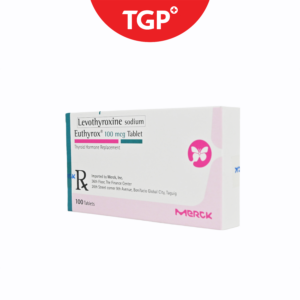 Rx: EUTHYROX Levothyroxine Sodium Tablet - 100mcg - One Tablet - Image 2