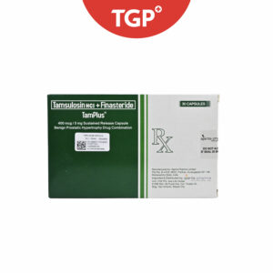 Rx: TAMPLUS Tamsulosin + Finasteride Sustained‑Release Capsule - 400mcg/5mg