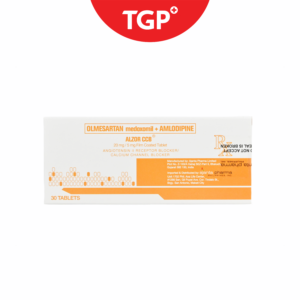 Rx: ALZOR CCB Olmesartan Medoxomil + Amlodipine Film‑Coated Tablet  - 20mg/5mg - One Tablet