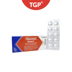 Rx: ATENURIX Febuxostat Film‑Coated Tablet - 20mg - One Tablet - Image 3