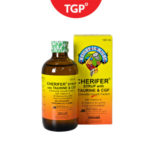 CHERIFER Vitamin + CGF + Taurine + Lysine Syrup - 120ml - Image 3