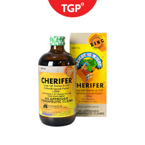 CHERIFER Vitamin + CGF + Taurine + Lysine + Zinc Syrup - 240ml - Image 3