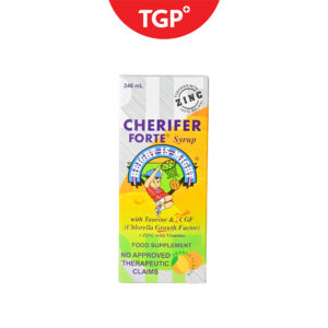 CHERIFER FORTE Vitamins + Minerals + 2×CGF + Taurine + Zinc Syrup - 240 ml