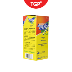 CHERIFER IMMUNOMAX Vitamins + CM‑Glucan Syrup - 120ml - Image 2