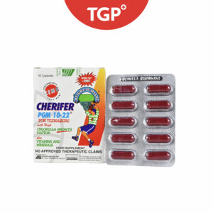 CHERIFER PGM10‑22 Vitamins + Minerals + CGF + Zinc Capsule - 10pcs