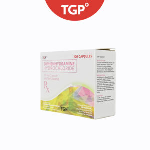 Rx: TGP Diphenhydramine Capsule 50mg - 1pc - Image 2