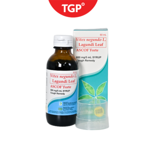 ASCOF FORTE Vitex negundo (Lagundi) + Menthol Sugar‑Free Syrup 600mg - 60 ml - Image 3