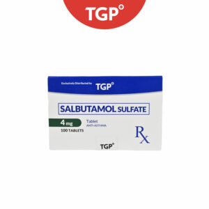 Rx: TGP Salbutamol Tablets  - 4mg
