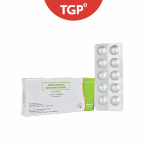 Rx: LECETZY Levocetirizine Dihydrochloride Film‑Coated Tablet 5mg - 1pc - Image 3