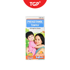 TEMPRA Paracetamol Syrup Orange Flavor 120mg - 5 ml/120ml
