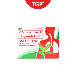 ASCOF FORTE Vitex negundo (Lagundi) Capsule - 600mg - 60pcs - Image 1