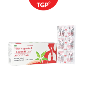 ASCOFFORTE Vitex negundo (Lagundi) Tablet - 600mg - 6pcs - Image 1