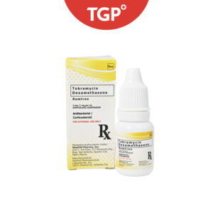 Rx: RAMTREX Tobramycin + Dexamethasone Ophthalmic Suspension / Eye Drops 3mg/1mg - 5ml - Image 3