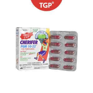 CHERIFER PGM 10‑22 Vitamins + Minerals + CGF Capsule - 30pcs - Image 3