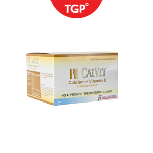 CALVIT Calcium + Vitamin D Film‑Coated Tablet-10pcs - Image 3