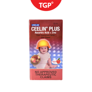 CEELIN PLUS Ascorbic Acid + Zinc Drops Apple Flavor 40mg/5mg - 30ml