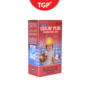 CEELIN PLUS Ascorbic Acid + Zinc Drops Apple Flavor 40mg/5mg - 30ml - Image 2