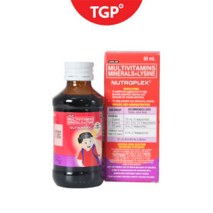 NUTROPLEX Multivitamins + Minerals + Lysine Syrup - 60ml - Image 3