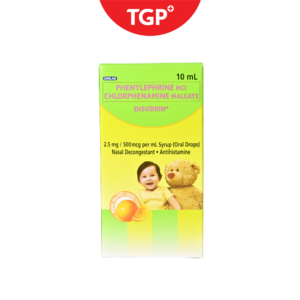 DISUDRIN Phenylephrine + Chlorpheniramine Oral Drops 2.5 mg/0.5 mg per 10 mL