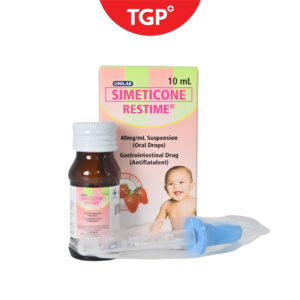 RESTIME Simethicone Oral Drops Strawberry Flavor 40mg - 10ml - Image 3