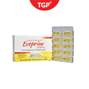 EVEPRIM Evening Primrose Oil 1000mg Softgel Capsule - 10pcs