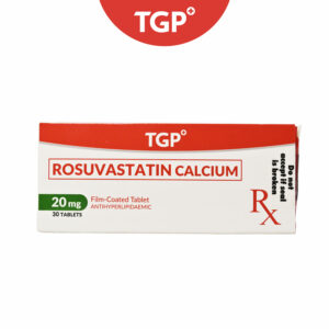 Rx: TGP Rosuvastatin Film‑Coated Tablet - 20mg - Image 1