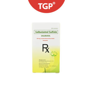 Rx: SALBUSOL Salbutamol Sulfate Inhaler 100mcg per Actuation - 200Actuations