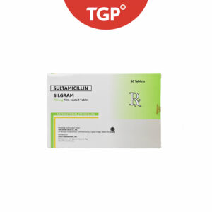 Rx: SILGRAM Sultamicillin Tosylate Film‑Coated Tablet  - 750mg