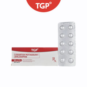 Rx: TGP Losartan Potassium + Amlodipine Film‑Coated Tablet - 50mg/5mg - Image 3