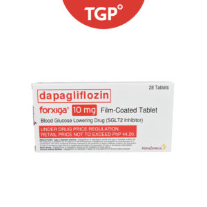 Rx: FORXIGA Dapagliflozin Film‑Coated Tablet  - 10mg - One Tablet