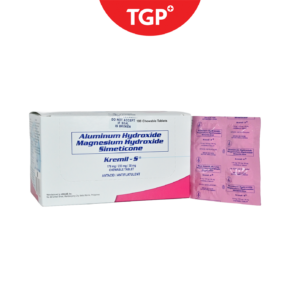 KREMIL‑S Aluminum Hydroxide + Magnesium Hydroxide + Simethicone Chewable Tablet-4pcs