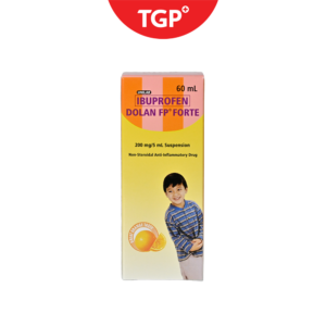 DOLAN FP FORTE Ibuprofen Suspension Orange Flavor 200mg - 5ml/60ml