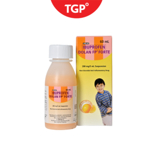 DOLAN FP FORTE Ibuprofen Suspension Orange Flavor 200mg - 5ml/60ml - Image 3